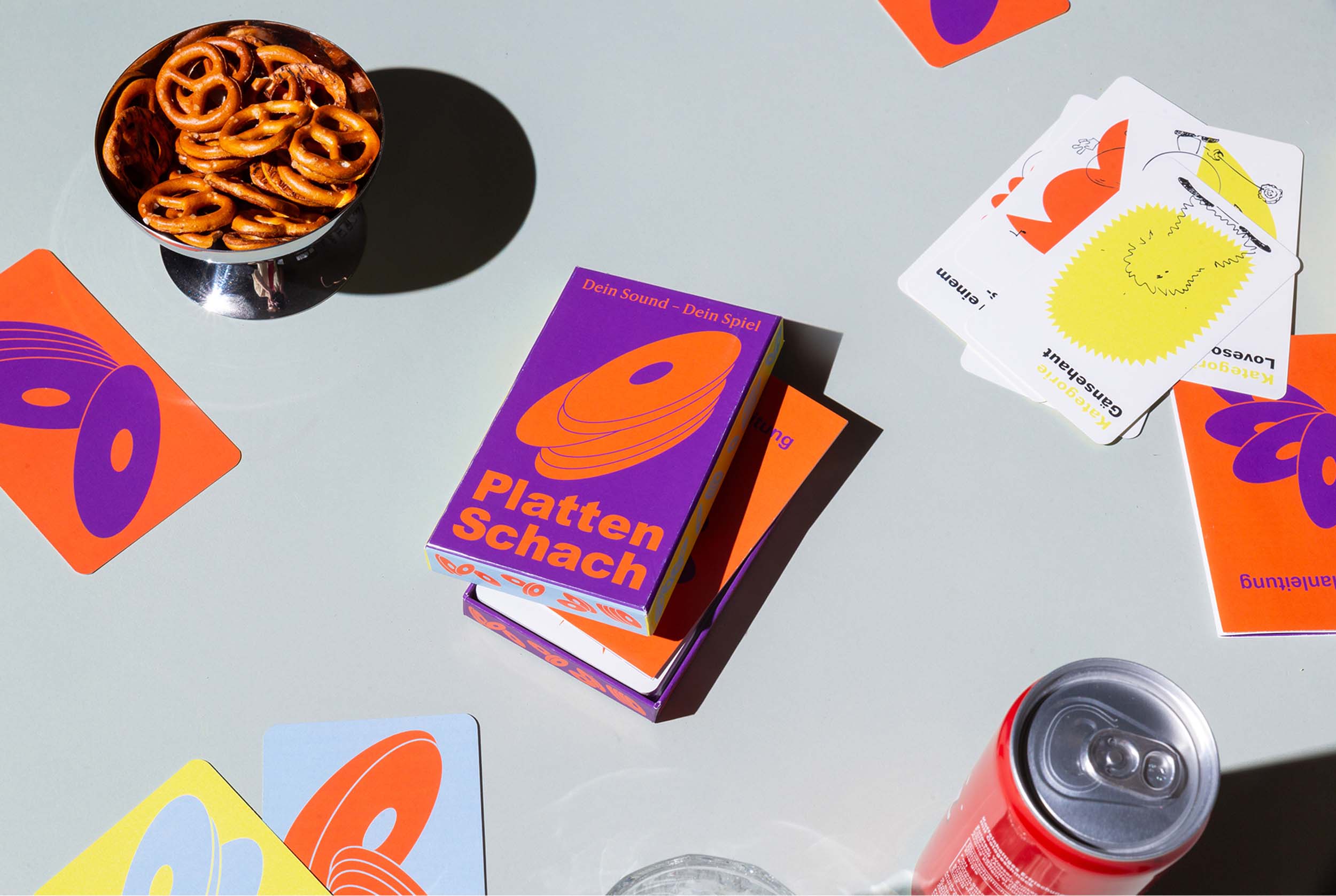 Eine visuelle Darstellung des Spiels.