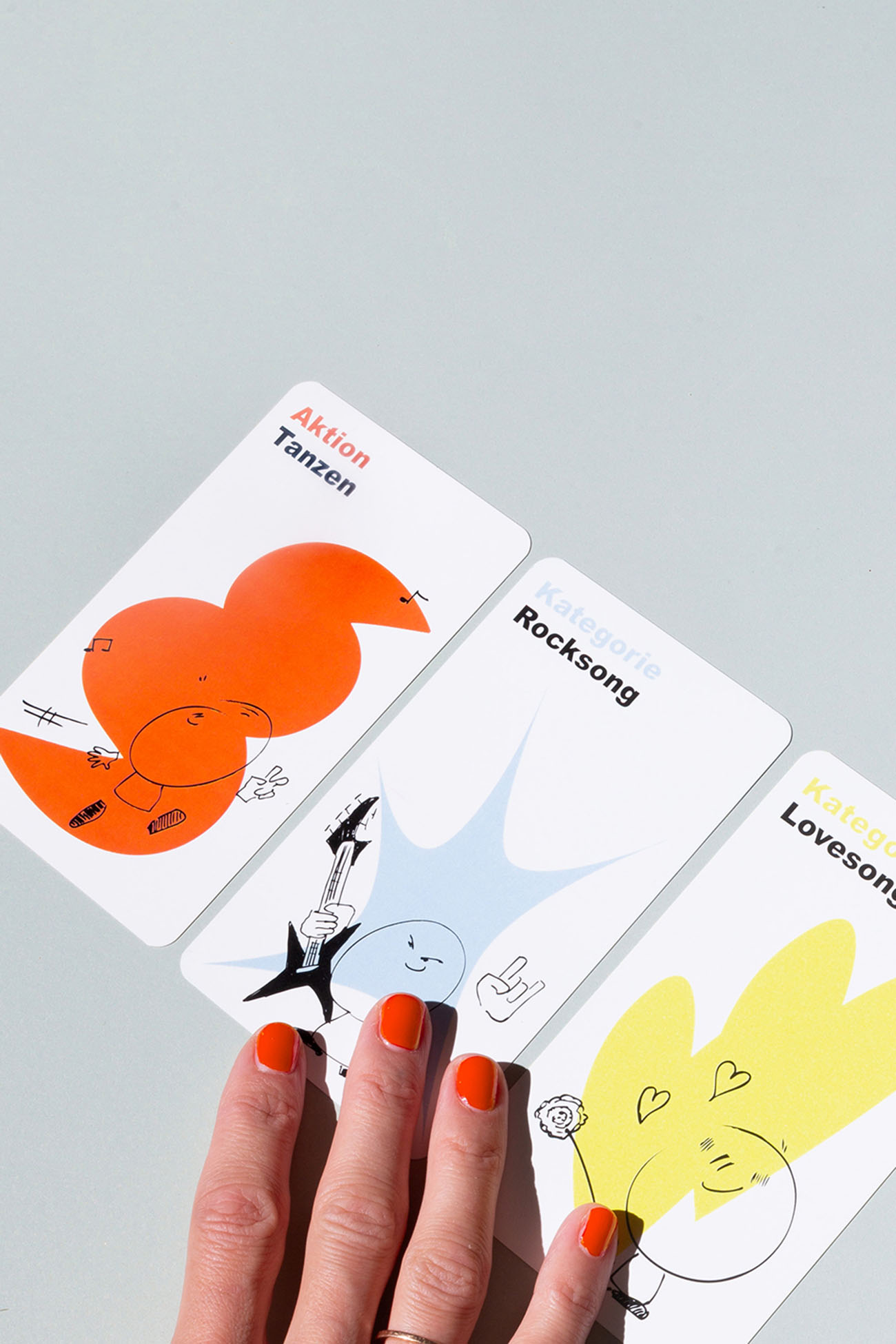 Eine visuelle Darstellung der Spielkarten.